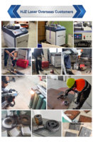 Nouvelle machine de nettoyage au laser pulsé industriel 300W pour le ponçage des outils et la décontamination des surfaces
