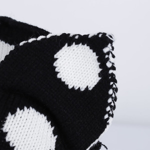 Gorro de Tricô Chunky com Orelhas de Gato Personalizado, Chapéu Engraçado, Quente e Fofo para o Inverno - Product Image 6