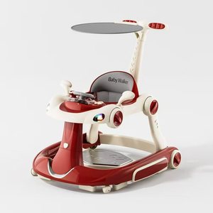 Marche-bébé à pousser tendance pour enfants / Marche-bébé avec frein et musique / Marche-bébé d'activités pour bébé - Product Image 1