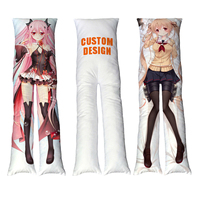 Oreiller corporel carré personnalisé imprimé avec personnage de dessin animé/anime, pour usage domestique, avec jambes séparées, 150x50cm 59x20in, Fabricant et Fournisseur OEM