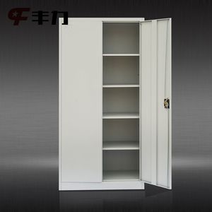 Armoire de rangement en fer à 2 portes, taille standard H1850*W900*D450mm, armoire de classement en acier, armoire de bureau moderne - Product Image 6