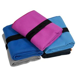 Lightweight Logo Microfiber <strong>Beach</strong> Towel 80x160cm Embossed Brand with Elastic Band, Promotional Giveaways OEM ODM - Product Image 4
