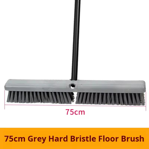 Outils de nettoyage professionnels, <span class=keywords><strong>balai</strong></span> à pousser en bois, brosse à récurer pour sols rugueux intérieurs et extérieurs, tête de <span class=keywords><strong>balai</strong></span> de nettoyage - Product Image 6