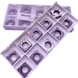 Tungsten Steel Carbide chèn Shim CNC Lathe lưỡi phụ kiện xử lý Gasket ms1204 miếng Chêm quay CNC các bộ phận công - Product Image 6