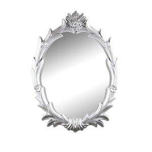 Venta al por mayor de estilo europeo moderno de encaje antiguo decorativo para baño y sala de estar <span class=keywords><strong>espejos</strong></span> de entrada montados en la pared - Product Image 1