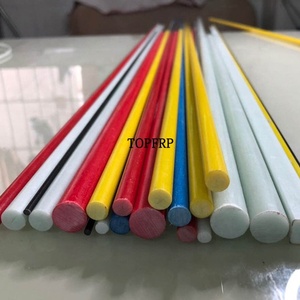Various Diameters Pultruded Solid FRP Sticks Fiberglass <b>Rods</b> - Product Image 2