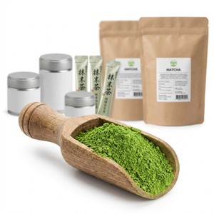 Té Verde Matcha Culinario Puro en Polvo, Finamente Molido, para Suministro Industrial, Marca Privada, OEM, ODM, Venta al Por Mayor - Product Image 3