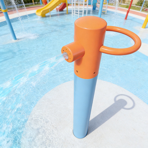 Pulvérisateurs d'eau en acier inoxydable adaptés aux enfants, éléments de jeux aquatiques commerciaux pour <span class=keywords><strong>centre</strong></span> de jeux intérieur - Product Image 4