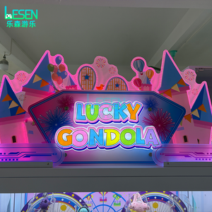 Lucky Gondola, machine de jeu d'arcade à monnayeur pour deux joueurs, type Grande Roue porte-bonheur, pour la remise de prix en jouets - Product Image 5