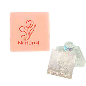 สแตมป์อะคริลิคใสแบบมีหลายดีไซน์แสตมป์ลายนูนเป็นคำตามธรรมชาติแสตมป์สบู่กราฟิกพิมพ์โลโก้ - Product Image 1