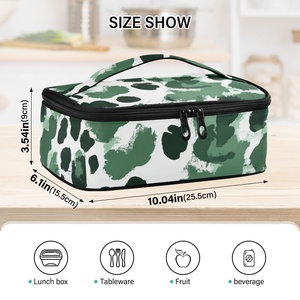OEM Acceptable Portable Student <b>Lunch</b> Cooler <b>Bag</b> Insulated Recycled Polyester for Travel Picnics Men and Women - Product Image 2