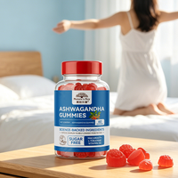 Gummies à l'Ashwagandha pour le soutien du sommeil et la réduction du stress avec L-Théanine, Maca, Vitamine D2 – Marque privée OEM