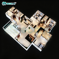 Casa Prefabricada Modular de Lujo, Estilo Moderno y Económico, Kit de Casa Prefabricada, Casa de Madera Pequeña para Hotel, Villa para Vacaciones