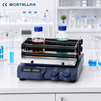 Agitateur Rotatif Numérique BIOSTELLAR BS-SR10 pour Laboratoire avec Moteur Sans Balais 100-500 tr/min 40-350 tr/min Contrôle Numérique