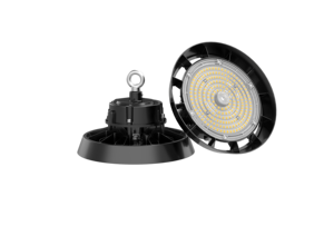 <span class=keywords><strong>Prix</strong></span> d'usine 100W 150W 200W pour éclairage de hangar à haut rendement lumineux, corps en aluminium durable UFO, IP65, garantie 5 ans, contrôle par capteur - Product Image 2