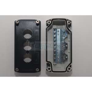 SCHNEIDER ELECTRIC XALD03 Kit de 3 piezas para botones de plástico de 3 orificios 22MM 136 - Product Image 1