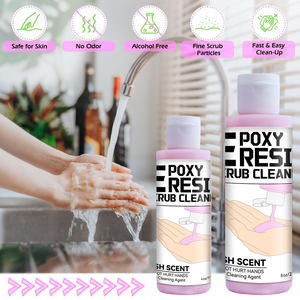 Timesrui 8oz Résine Rose Nettoyante Vente Chaude pour Savon Exfoliant pour les Mains Adoucissant l'Eau <span class=keywords><strong>D</strong></span>étergent Efficace pour le Lavage et le Nettoyage - Product Image 2