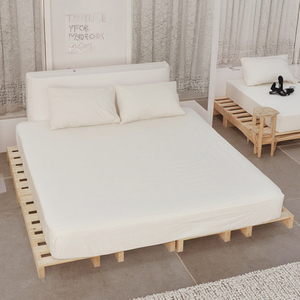 5% Bạc sợi nền tảng tấm trang bị trắng 95% hữu cơ bông nối đất trải giường với dây nối đất - Product Image 4