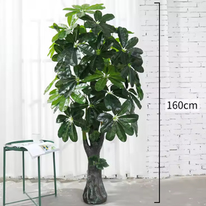 4 Feet Indoor Home Decor Artifical Palm <b>Tree</b> Artificiel Real Touch Leaf <b>Artificial</b> Rubber Plant <b>Tree</b> for Living Room Decor - Product Image 5