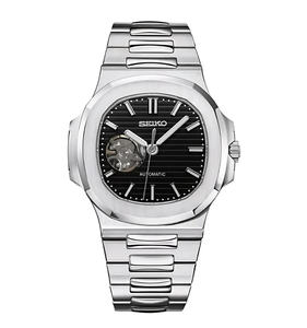 メンズ 全自動 Seiko 機械式腕時計 ステンレススチールケース ダイバーポインター スタイリッシュ ビジネスファッション 人気ドロップシッピング商品 - Product Image 5