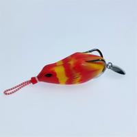 LeiWa Nouvelle Leurre Souple de Simulation Grenouille Électrique Flottante avec Hameçons en Silicone, Grande Quantité