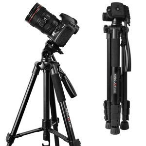 킹조이 Vt-860s 175cm 비디오 삼각대 알루미늄 듀얼 튜브 다리 전문가용 삼각대 DSLR 및 비디오 카메라용 - Product Image 4