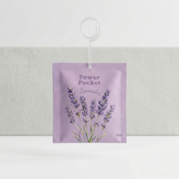 Diffuseur de parfum en gel longue durée Jebsenarts Power Pocket 10 ml, fraise/noir, pour voiture et maison