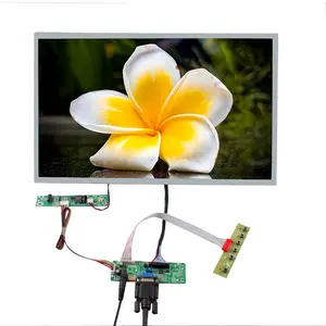 30Pin Lcd Panel Lvds tam Vga x900 M190Cge ultra ince Lcd duvar montaj paneli ekran 19 inç Lcd Panel Vga sürücü panosu ile