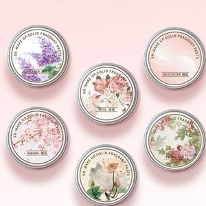 Baume de parfum solide en cire, style floral chinois, longue durée, parfum corporel portable, OEM, pour femme, vente en gros - Product Image 4