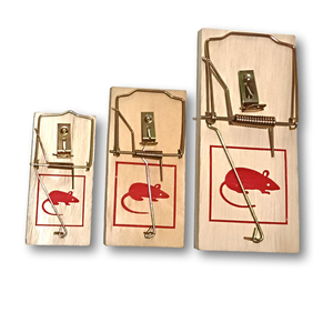 Trampa para ratones pedal de metal broche de madera ratón rata asesino ratones trampa para ratones jaula trampa para animales - Product Image 1