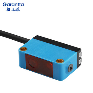 Arka plan bastırma fotoğraf sensörü ile Garantta Sening aralığı 10-100mm 20mm-700mm kare optik fotoelektrik sensörler - Product Image 4