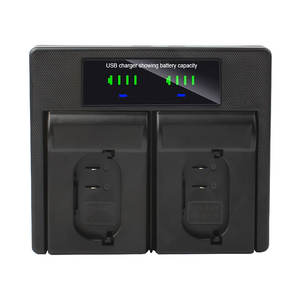 เครื่องชาร์จแบตเตอรี่คู่ BP-SCL4 แบบ USB พร้อมพอร์ต Micro USB และ Type-C สำหรับกล้อง <span class=keywords><strong>Leica</strong></span> Q2 SL2 <span class=keywords><strong>SL</strong></span>(<span class=keywords><strong>TYP</strong></span> <span class=keywords><strong>601</strong></span>) เครื่องชาร์จแบตเตอรี่คู่ BP-SCL4 - Product Image 2