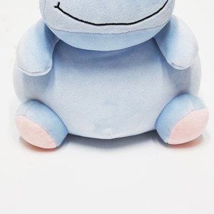 Tùy Chỉnh Bé Hippo Siêu Mềm Vòng Màu Xanh Thú Nhồi Bông Hippos Đồ Chơi Sang Trọng - Product Image 5