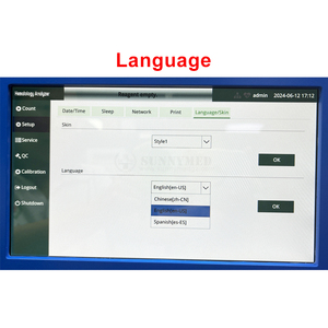 جهاز تحليل الدم CBC الأكثر مبيعاً محلل خلايا الدم البيطري 5 أجزاء محلل أمراض الدم للحيوانات - Product Image 4