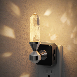 Lámpara Nocturna de Cristal LOHAS con Sensor de Luz, Regulable, Moderna, para Meditación, Sala de Estar, Dormitorio - Product Image 1