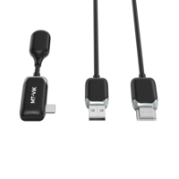 Dispositivo de Transmisión Inalámbrica Tipo C Plug and Play de 50 m y 1080P para Android, iPhone, iPad, Laptop con Windows a Pantalla HDMI