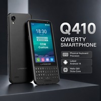Teléfono Flip 4G VoLTE Desbloqueado con Teclado QWERTY, Doble Pantalla, Tipo-C, Teléfono Sencillo sin Internet, Seguro para Niños, Estudiantes, Personas Mayores, Judíos, Kosher