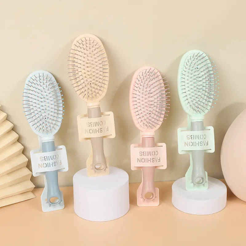 Fashion ABS Massage Air Cushion Comb Wet and Dry Paddle Hair Brush Portable Detangling Hair Brush