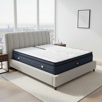 Matelas épais en mousse anti-pression de qualité professionnelle super confort ignifuge pour matelas de chambre d'hôtel