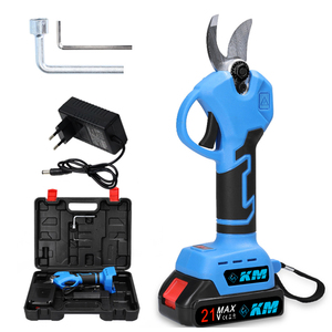 Prix <span class=keywords><strong>pas</strong></span> <span class=keywords><strong>cher</strong></span> 30mm électrique sans fil batterie cisailles en acier jardin sécateur arbre branche plante haie cisailles contournement jardin ciseaux - Product Image 1