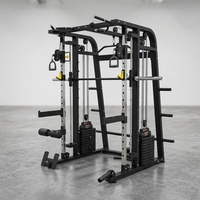 Machine Smith Commerciale en Acier Multi-Station pour la Maison, Banc de Musculation, Rack de Squat, Équipement de Fitness Multifonctionnel 60/70/140kg