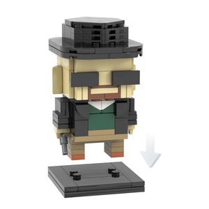 MOC7527เฮเซนเบิร์ก145ชิ้นอิฐหัวสี่เหลี่ยมสำหรับเด็กทฤษฎีเยอรมันนักฟิสิกส์ประกอบเพื่อการศึกษาบล็อกตัวต่อสำหรับของเล่นเด็ก - Product Image 6