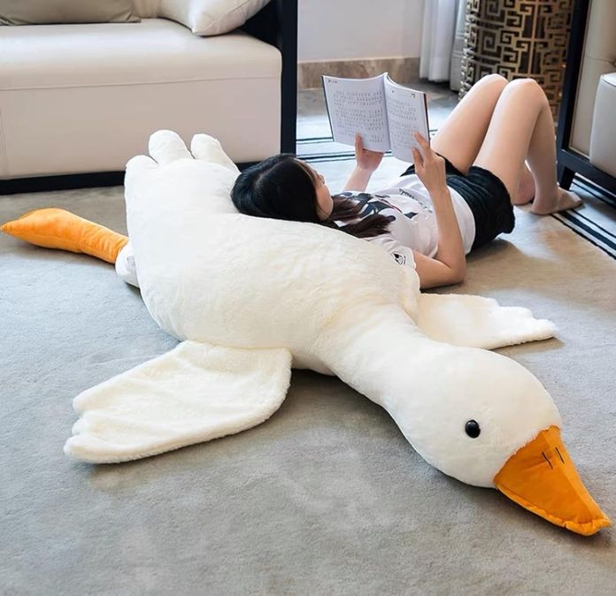 Plush White Ducks cute and huggable toys for kids
