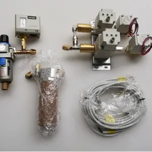 Asistanı hava gaz vanası fiber lazer kesim makinesi için filtre anahtarı solenoid oransal olmayan döner vana