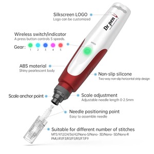 Cartouche d'aiguilles blanches remplaçables pour système de dermarolling Derma <span class=keywords><strong>Dr</strong></span> <span class=keywords><strong>Pen</strong></span> Microneedling Drpen <span class=keywords><strong>N2</strong></span> - Product Image 6