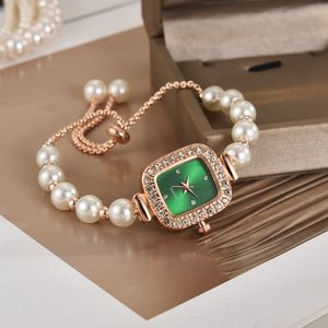 Nouvelle montre carrée pour femme avec bracelet réglable, montre à quartz pour femme, cadeau pour femme - Product Image 3