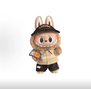 POPMART 38cm <strong>labubu</strong> the MONSTERS-The Naughty Cashier Glass Doll Vinyl <strong>Toys</strong> - Product Image 3