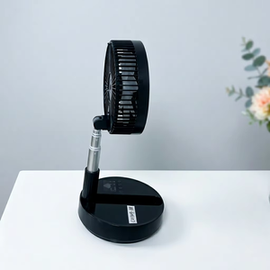 จอแสดงผลดิจิตอล มัลติฟังก์ชั่น เสียงเบา พัดลมไฟฟ้า/มือหมุนแบบพับได้ ชาร์จไฟได้ ปรับความเร็วได้ ตั้งเวลาได้ รีโมทคอนโทรล - Product Image 1