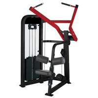 Peralatan Kebugaran Dalam Ruangan Profesional Komersial dengan Beban Pin, Mesin Lat Pull Down untuk Latihan Dada dan Punggung