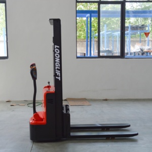 Montacargas Eléctrico de 1 Tonelada/2 Toneladas en Oferta, Transpaleta Eléctrica, Apilador de Paletas Hidráulico - Product Image 1